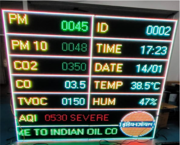 Airveda PM2.5, PM10, and Temperature, Humidity, Wind Speed, Wind Direction, Light and Noise Monitor