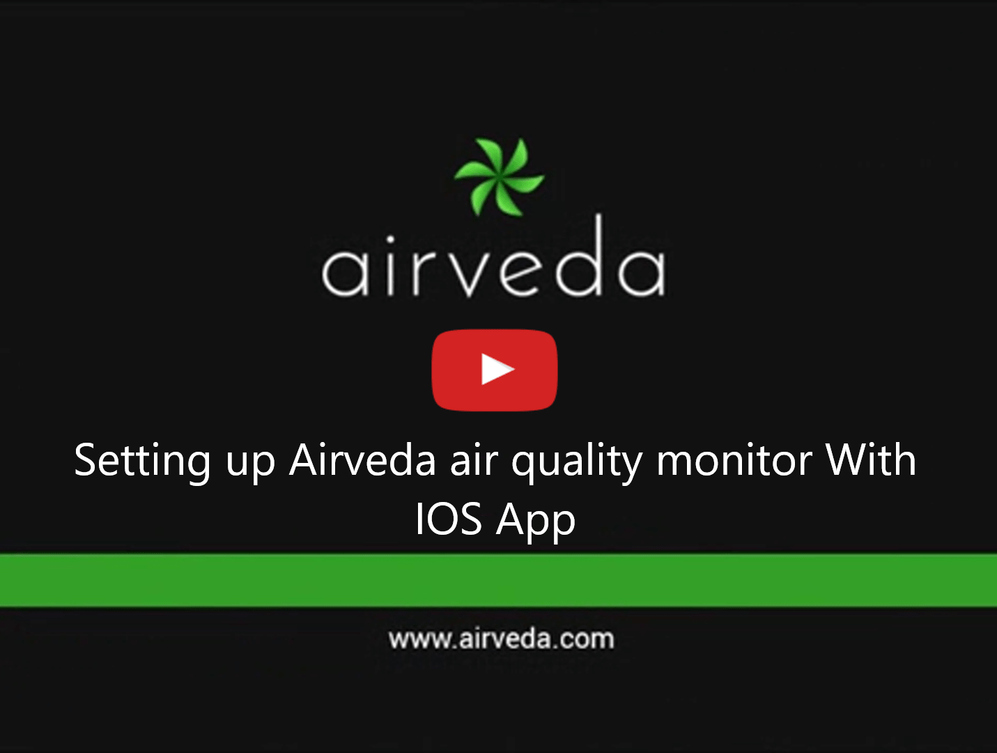 Tutorial[For existing Airveda iOS app users] - Setting up your Airveda monitor to connect with Airveda IOS app