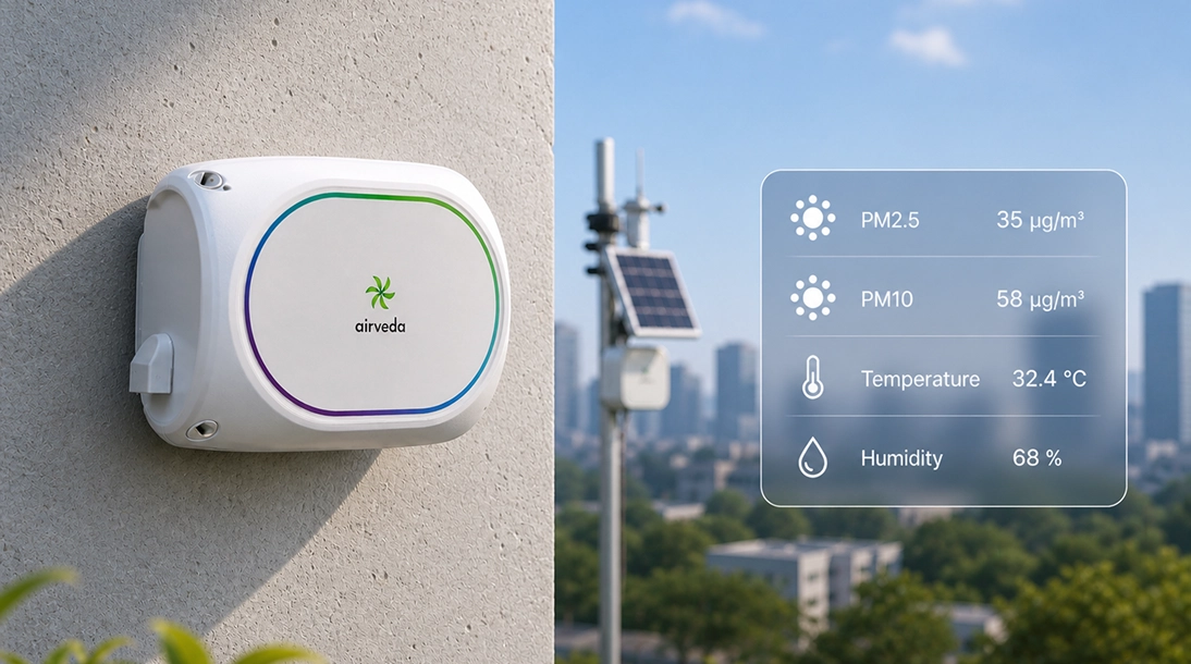 Airveda eye air quality monitor