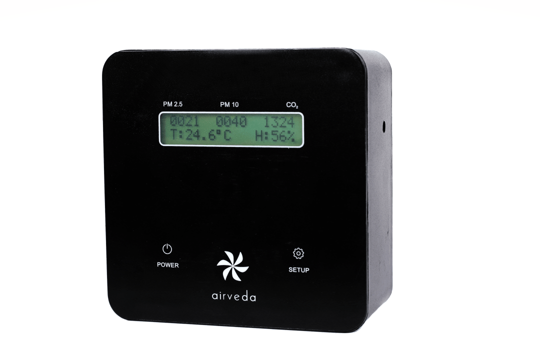 Airveda PM2.5, PM10, CO2, Temp, Humidity Monitor