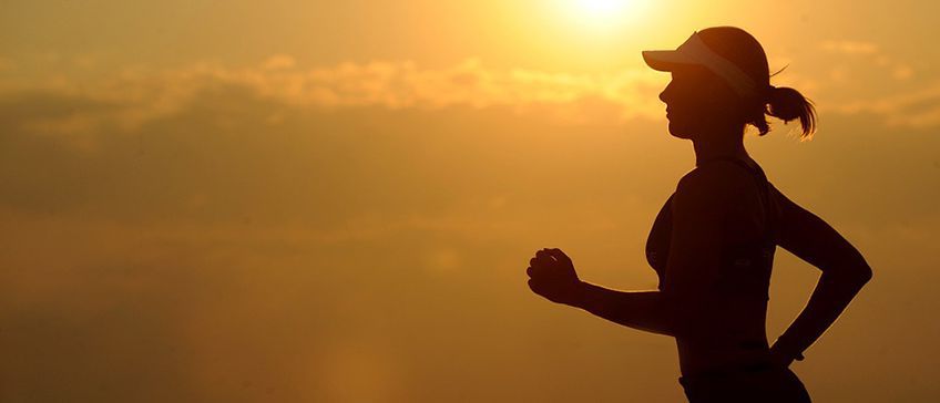 Woman running